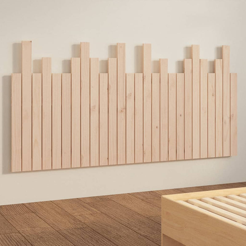 vidaXL tömör fenyőfa fali fejtámla 166 x 3 x 80 cm