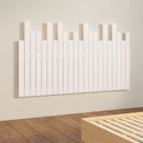 vidaXL fehér tömör fenyőfa fali fejtámla 140x3x80 cm