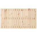 vidaXL tömör fenyőfa fali fejtámla 108 x 3 x 60 cm