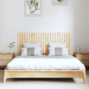 vidaXL tömör fenyőfa fali fejtámla 147 x 3 x 60 cm