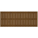 vidaXL mézbarna tömör fenyőfa fali fejtámla 147 x 3 x 60 cm