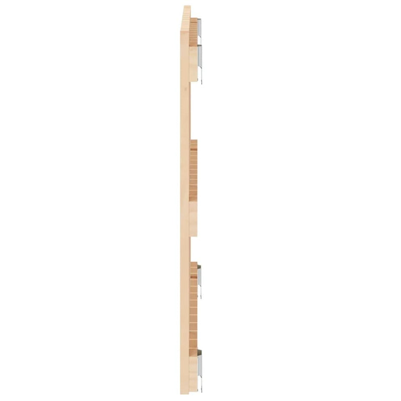 vidaXL tömör fenyőfa fali fejtámla 82,5 x 3 x 60 cm
