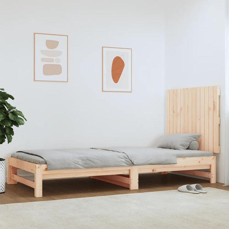 vidaXL tömör fenyőfa fali fejtámla 82,5 x 3 x 60 cm