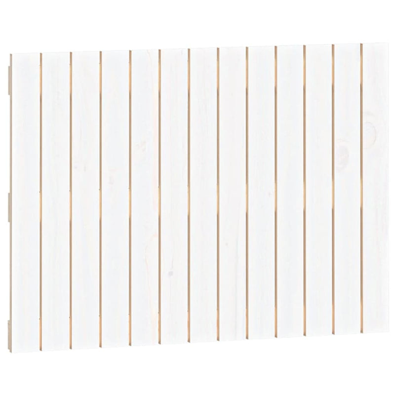 vidaXL fehér tömör fenyőfa fali fejtámla 82,5 x 3 x 60 cm