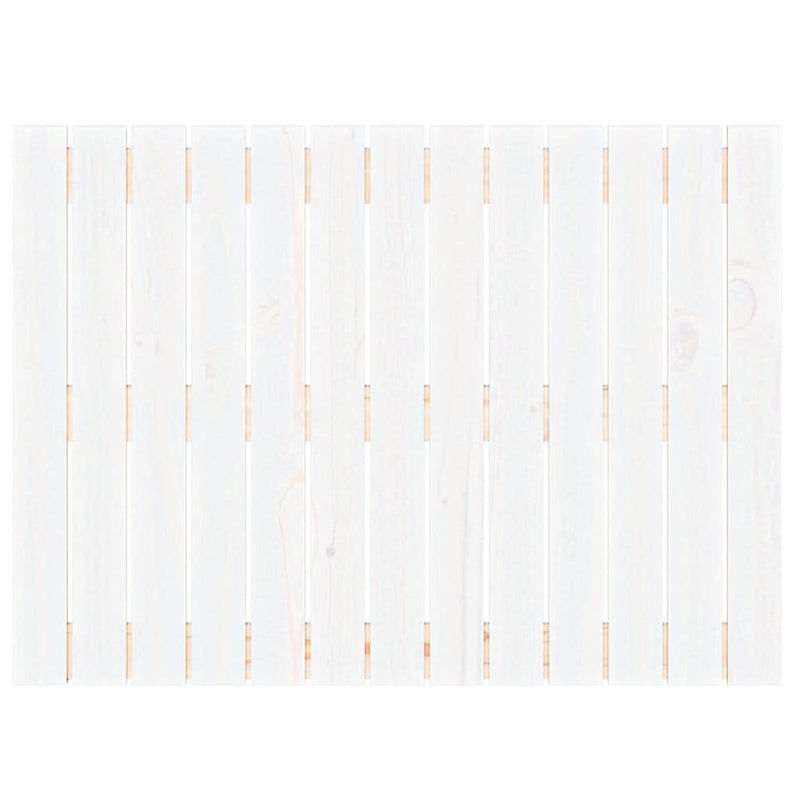 vidaXL fehér tömör fenyőfa fali fejtámla 82,5 x 3 x 60 cm