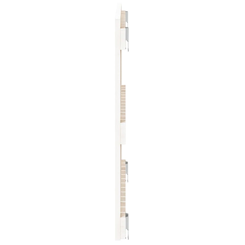 vidaXL fehér tömör fenyőfa fali fejtámla 82,5 x 3 x 60 cm