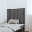 vidaXL szürke tömör fenyőfa fali fejtámla 82,5 x 3 x 60 cm