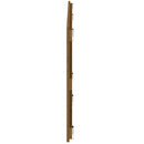 vidaXL mézbarna tömör fenyőfa fali fejtámla 166x3x60 cm