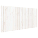 vidaXL fehér tömör fenyőfa fali fejtámla 140x3x60 cm