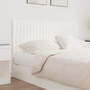 vidaXL fehér tömör fenyőfa fali fejtámla 140x3x60 cm