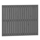 vidaXL szürke tömör fenyőfa fali fejtámla 108x3x90 cm