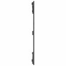 vidaXL szürke tömör fenyőfa fali fejtámla 95,5 x 3 x 90 cm