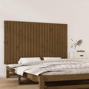 vidaXL mézbarna tömör fenyőfa fali fejtámla 147 x 3 x 90 cm