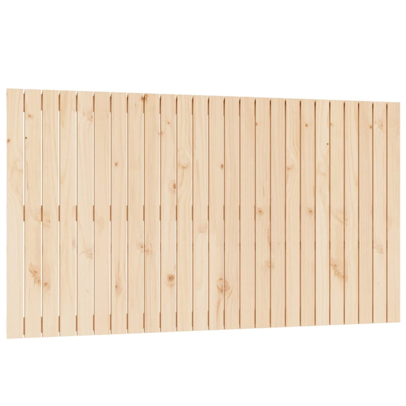 vidaXL tömör fenyőfa fali fejtámla 159,5x3x90 cm
