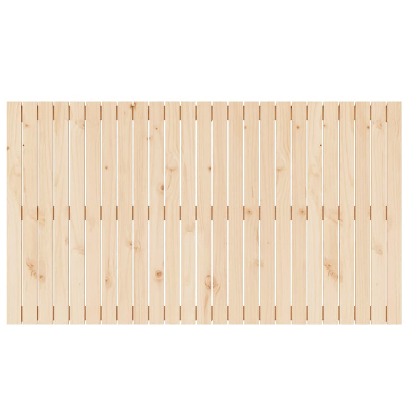 vidaXL tömör fenyőfa fali fejtámla 159,5x3x90 cm
