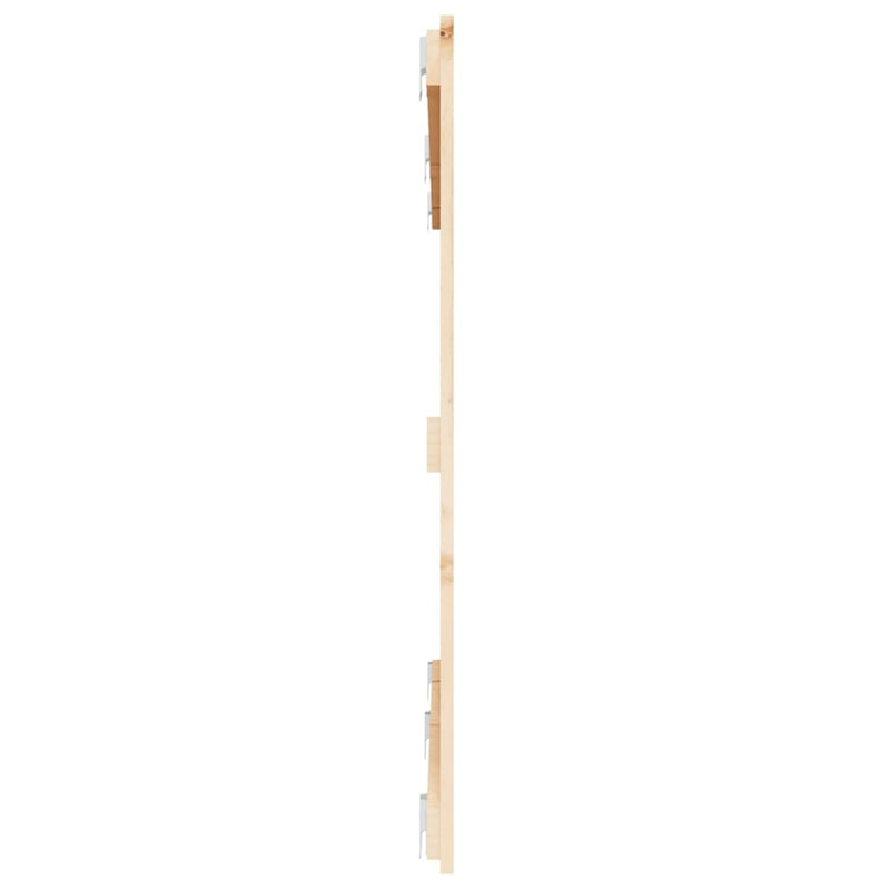 vidaXL tömör fenyőfa fali fejtámla 159,5x3x90 cm