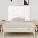 vidaXL fehér tömör fenyőfa fali fejtámla 140x3x90 cm