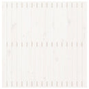 vidaXL fehér tömör fenyőfa fali fejtámla 108 x 3 x 110 cm