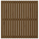 vidaXL mézbarna tömör fenyőfa fali fejtámla 108 x 3 x 110 cm