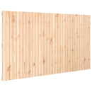 vidaXL tömör fenyőfa fali fejtámla 204 x 3 x 110 cm