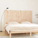 vidaXL tömör fenyőfa fali fejtámla 204 x 3 x 110 cm