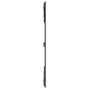 vidaXL szürke tömör fenyőfa fali fejtámla 204x3x110 cm