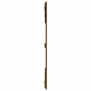 vidaXL mézbarna tömör fenyőfa fali fejtámla 204x3x110 cm