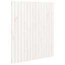 vidaXL fehér tömör fenyőfa fali fejtámla 95,5x3x110 cm