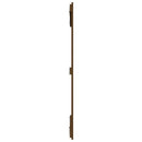 vidaXL mézbarna tömör fenyőfa fali fejtámla 95,5x3x110 cm