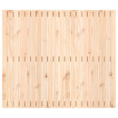 vidaXL tömör fenyőfa fali fejtámla 127,5x3x110 cm