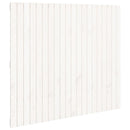 vidaXL fehér tömör fenyőfa fali fejtámla 127,5x3x110 cm