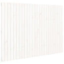vidaXL fehér tömör fenyőfa fali fejtámla 159,5x3x110 cm