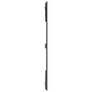 vidaXL szürke tömör fenyőfa fali fejtámla 166 x 3 x 110 cm