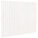 vidaXL fehér tömör fenyőfa fali fejtámla 140 x 3 x 110 cm