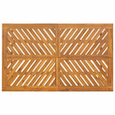 vidaXL Kert étkező szett 5 pcs Barna tömör akácfa