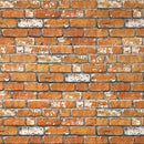 vidaXL Fali panelek 10 pcs Tégla 100 x 50 cm EPS Hab