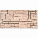 vidaXL Fali panelek 10 pcs Bézs 100 x 50 cm EPS Hab