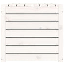 vidaXL fehér tömör fenyőfa kerti láda 101 x 50,5 x 46,5 cm