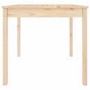 vidaXL tömör fenyőfa kerti asztal 82,5 x 82,5 x 76 cm