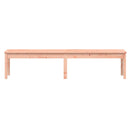 vidaXL 2 személyes tömör duglászfenyő kerti pad 203,5 x 44 x 45 cm