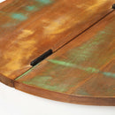 vidaXL fehér újrahasznosított fa dohányzóasztal 50x27 cm