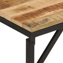 vidaXL tömör mangófa pad 160 x 35 x 46 cm