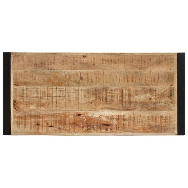 vidaXL tömör mangófa dohányzóasztal 120 x 55 x 40 cm