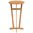 vidaXL tömör akácfa kerti bárasztal Ø60 x 105 cm