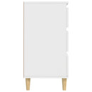 vidaXL fehér szerelt fa tálalószekrény 60 x 35 x 70 cm