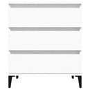 vidaXL fehér szerelt fa tálalószekrény 60 x 35 x 70 cm