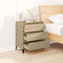 vidaXL sonoma tölgy színű szerelt fa tálalóasztal 60 x 35 x 70 cm