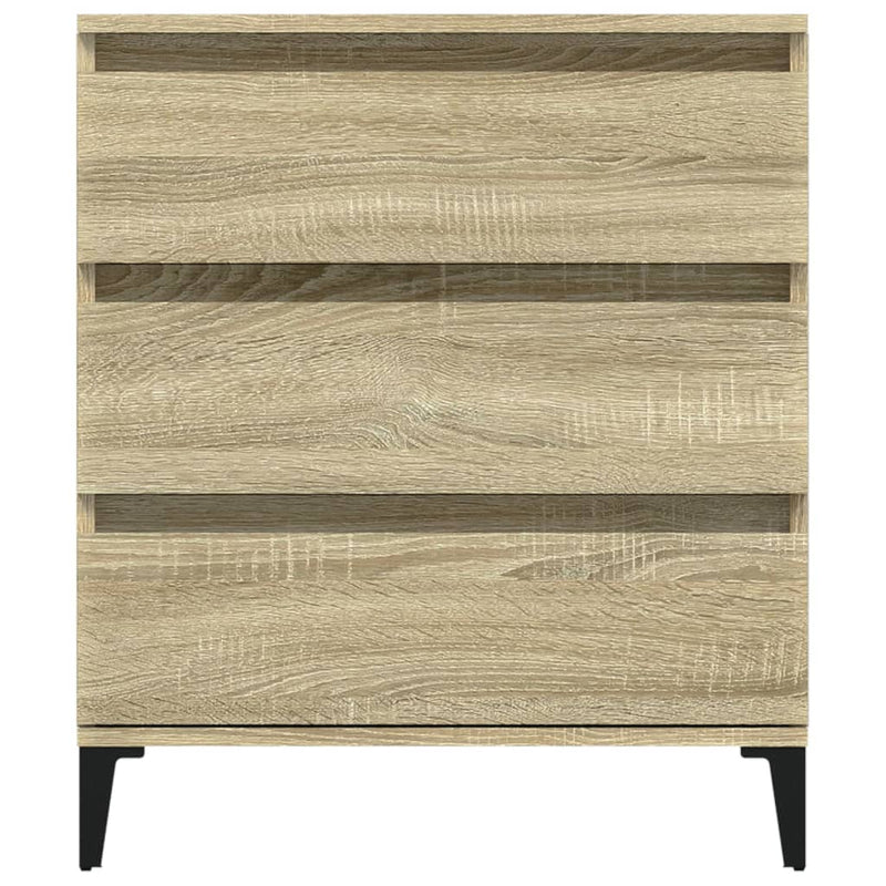 vidaXL sonoma tölgy színű szerelt fa tálalóasztal 60 x 35 x 70 cm
