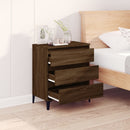 vidaXL barna tölgy színű szerelt fa tálalószekrény 60 x 35 x 70 cm