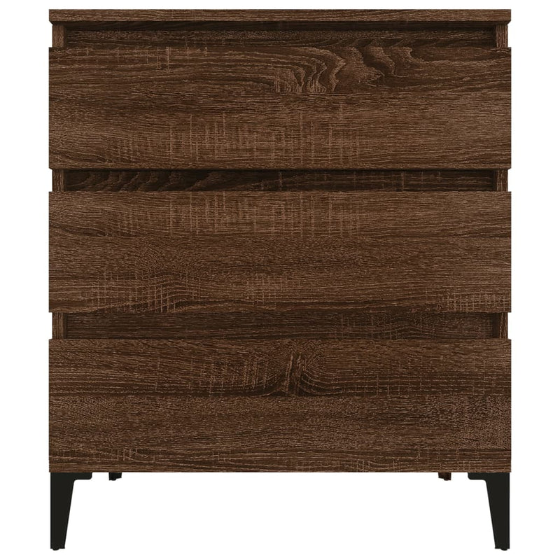 vidaXL barna tölgy színű szerelt fa tálalószekrény 60 x 35 x 70 cm